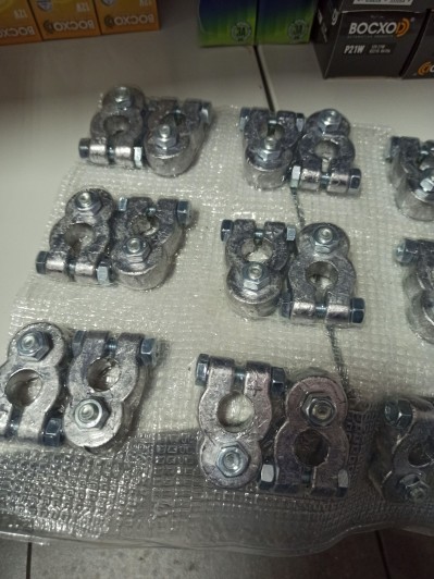 Клеммы АКБ свинец усиленные