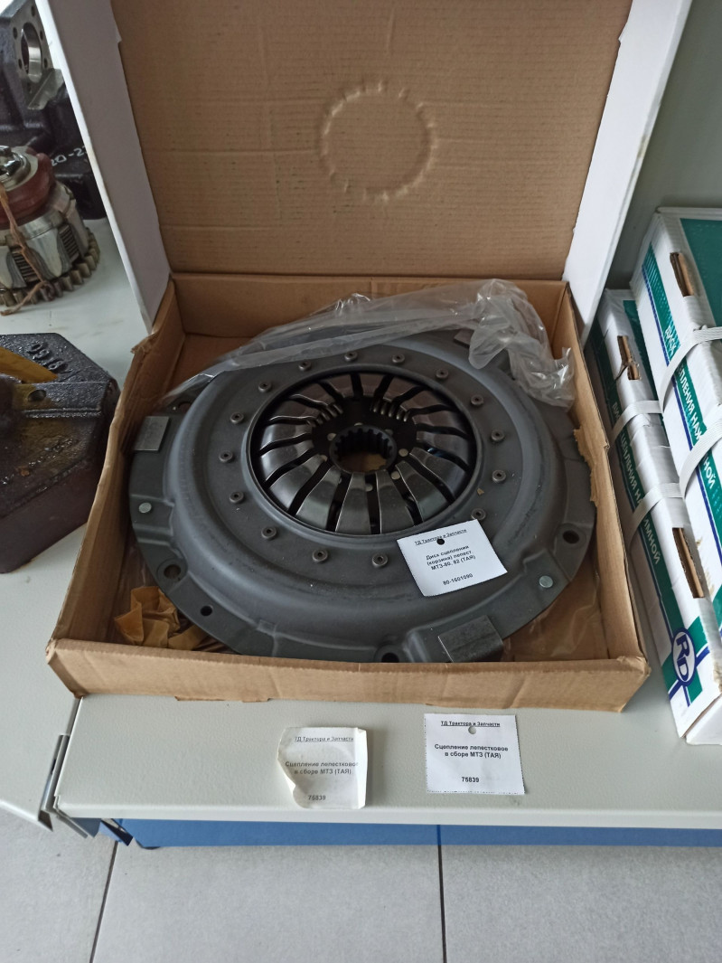 Диск сцепления (корзина) лепест. МТЗ-80, 82 (ТАЯ) — 1