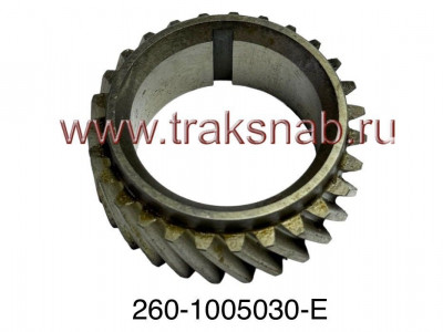 Шестерня к/вала задняя малая (27зуб.) Д-260(28гр )