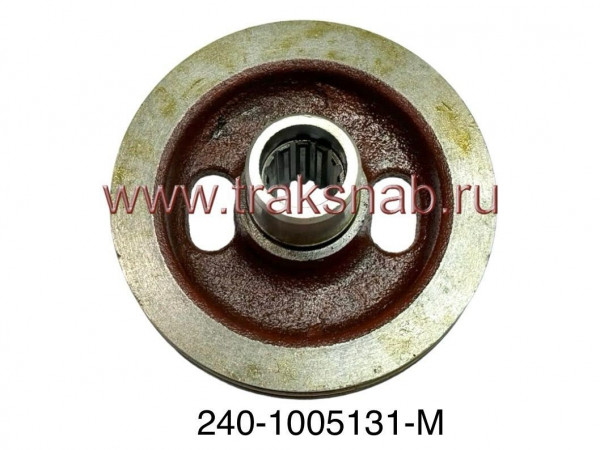 Шкив коленвала Д-240 (1 ручей шлицевой) — 3