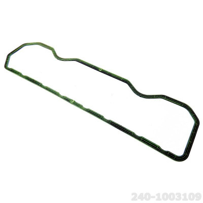 Прокладка клапанной крышки силикон с каркасом (верхняя)