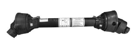 Вал карданный L=100-1540 шлиц-шпонка (крест.28х73) — 1