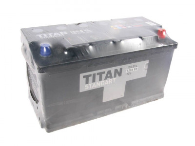 АКБ  6СТ-100 (820А) п/п TITAN STANDART 352х175х190